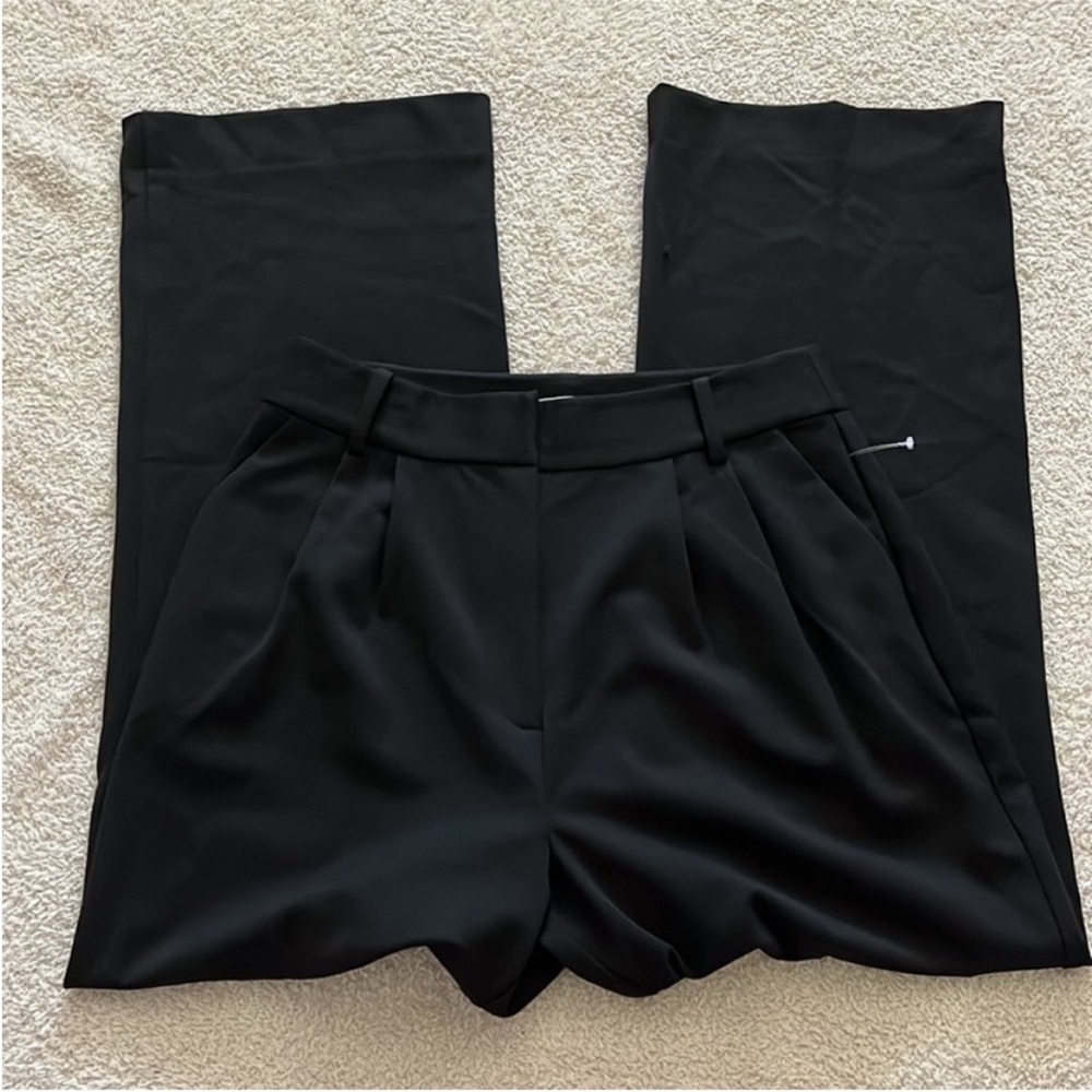 NEW Favorite Daughter The Favorite Pants Black
High Waist Wide Leg Size 6 - Picture 6 of 11